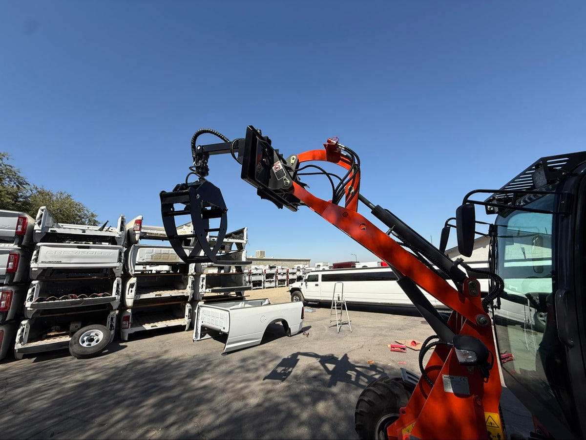 Everun EREL10 Electric Wheel Loader with Cab - 1-Ton Front Loader - 72V LiPo - Brand New