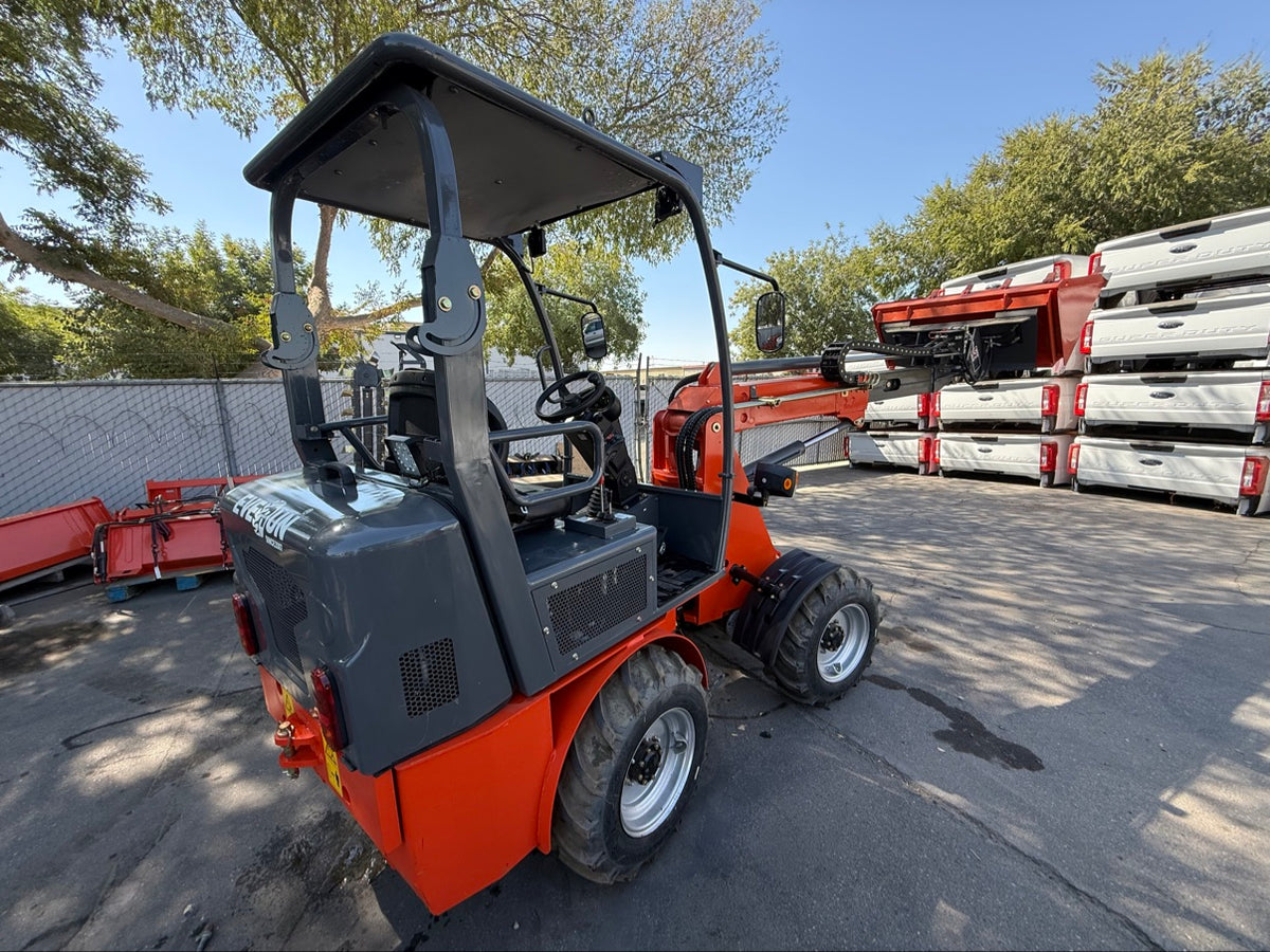 Everun EREL10 Electric Wheel Loader - 1-Ton Front Loader - 72V LiPo - Brand New