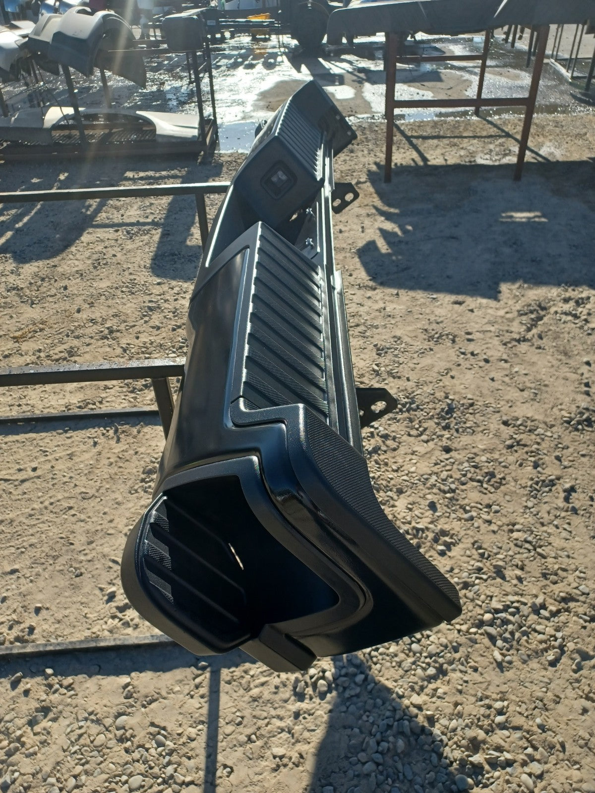 2023-2026 Ford F-250/F-350 Super Duty Rear Bumper Assembly Black OEM No Park Aid