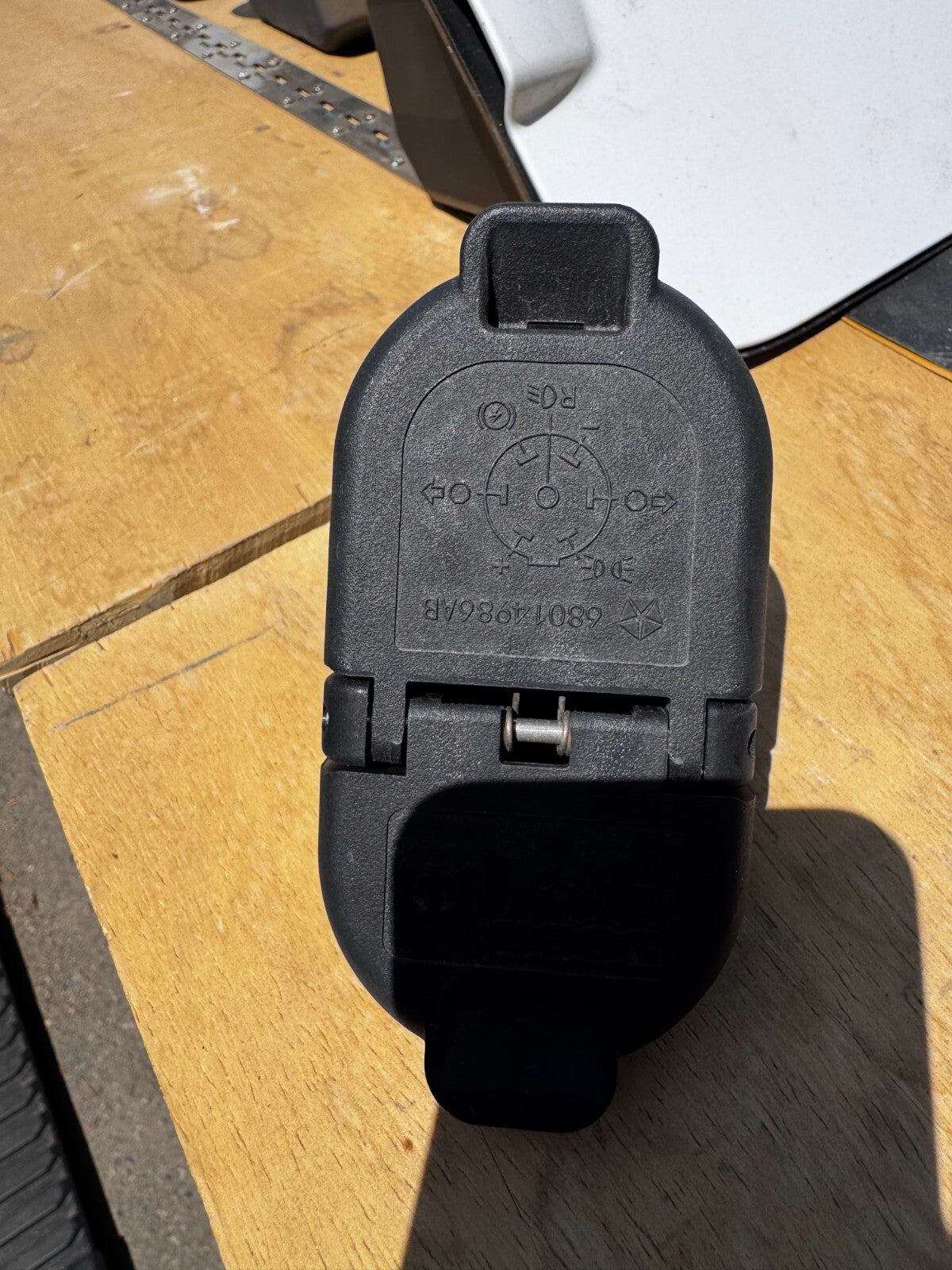 2011-24 Ram 1500 2500 3500 Rear Trailer Tow Plug Connector 68014986AB OEM MOPAR
