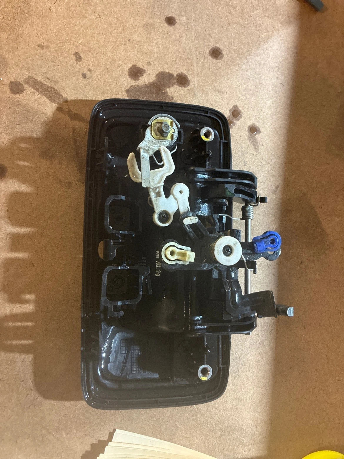 GM Tailgate Handle Latch Lock Cylinder Camera Hole 2014-2019 Silverado Sierra