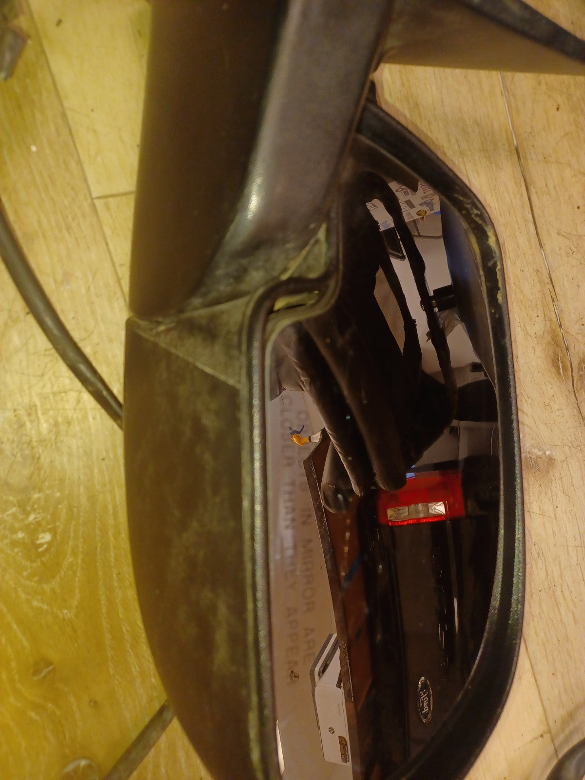 2005 GMC Sierra 1500 Driver Side Power Heated Mirror Black OEM LH