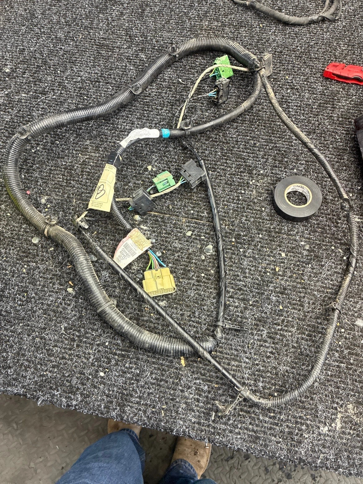 2017-2019 Ford F250 F350 Super Duty OEM Tail Light Wiring Harness JC3T-13A409