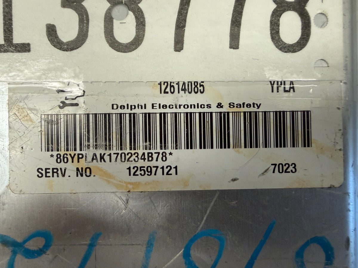 OEM Chevrolet GMC Engine Computer ECM ECU PCM 12614085 YPLA Delphi Module
