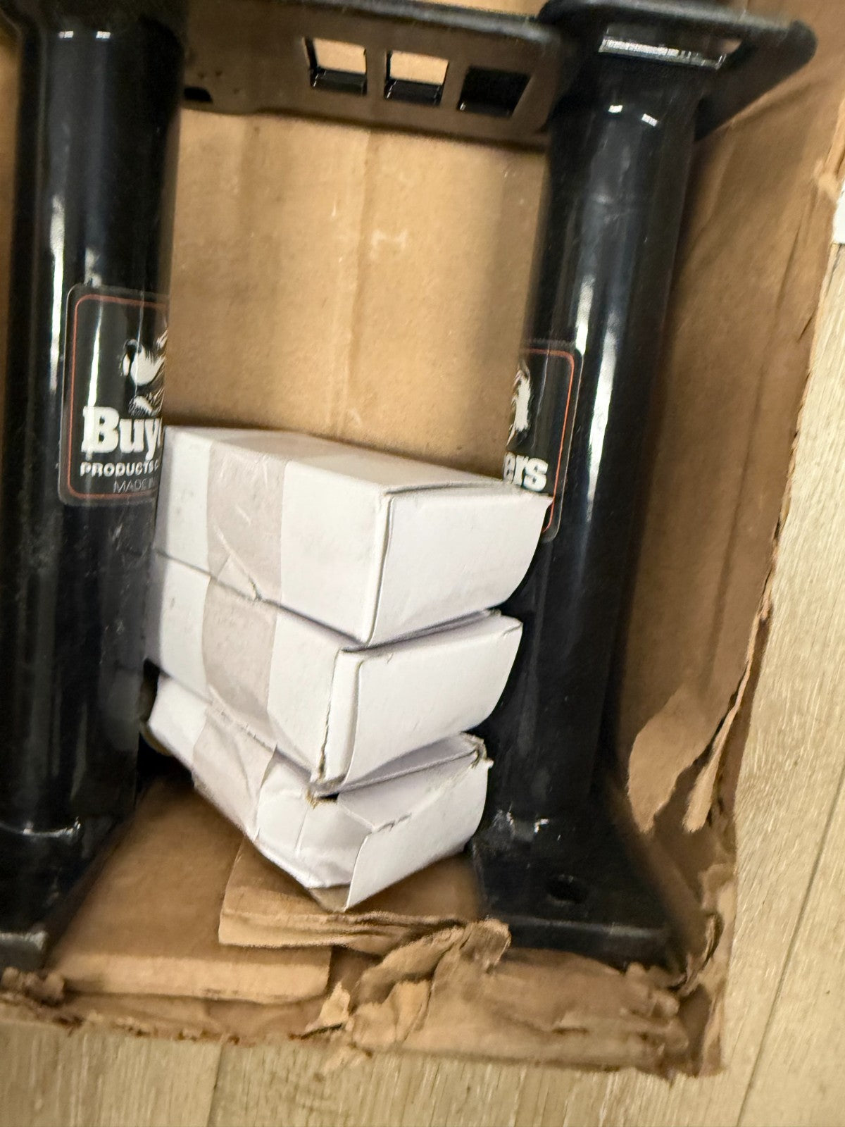 Buyers Products TL13 Locking 3 Position Trimmer Rack Holds 3 Weed Eaters 724920072465