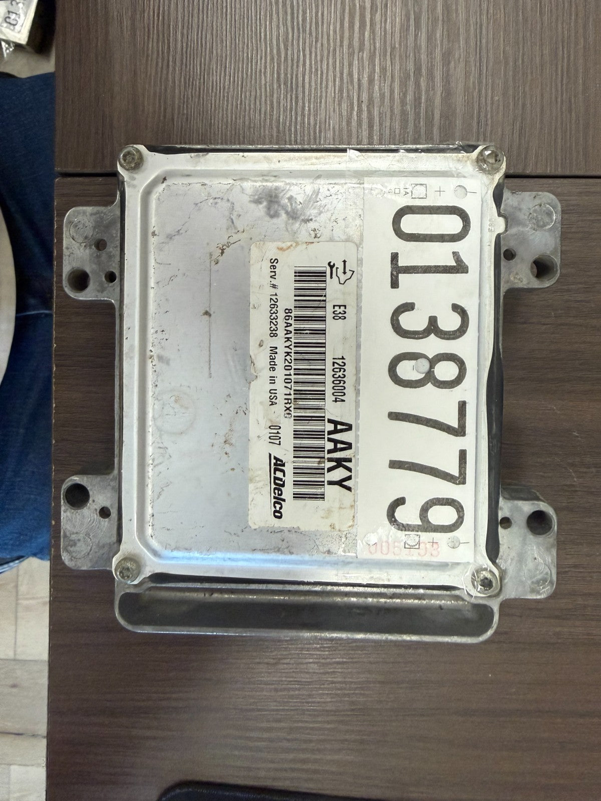 2010 Chevrolet Tahoe Engine Computer ECM ECU PCM OEM AAKY 12633238 12636004