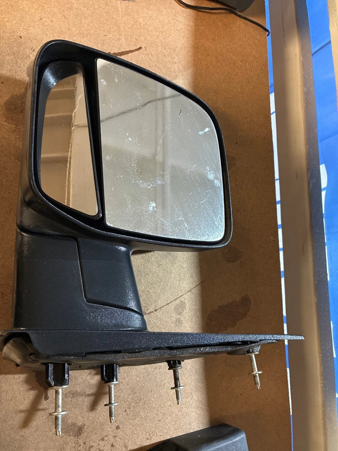 2003-2007 Chevy Express GMC Savana LH Driver Dual Glass Van Mirror OEM 1407089