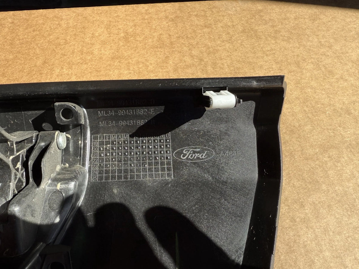 2023-2024 Ford F-250/F-350 Super Duty Rear Black Tailgate Hatch Door Handle OEM