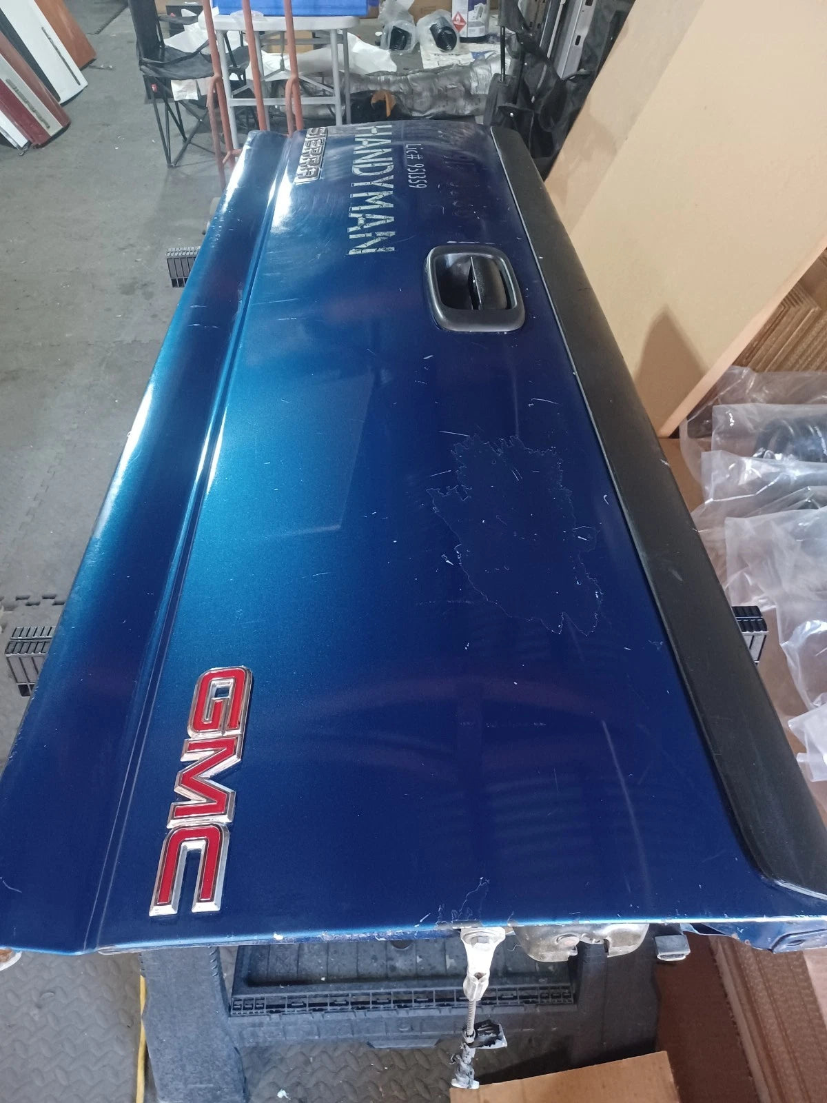1999-2006 GMC Sierra 1500 2500HD 3500 Tailgate Blue OEM Chevy Silverado