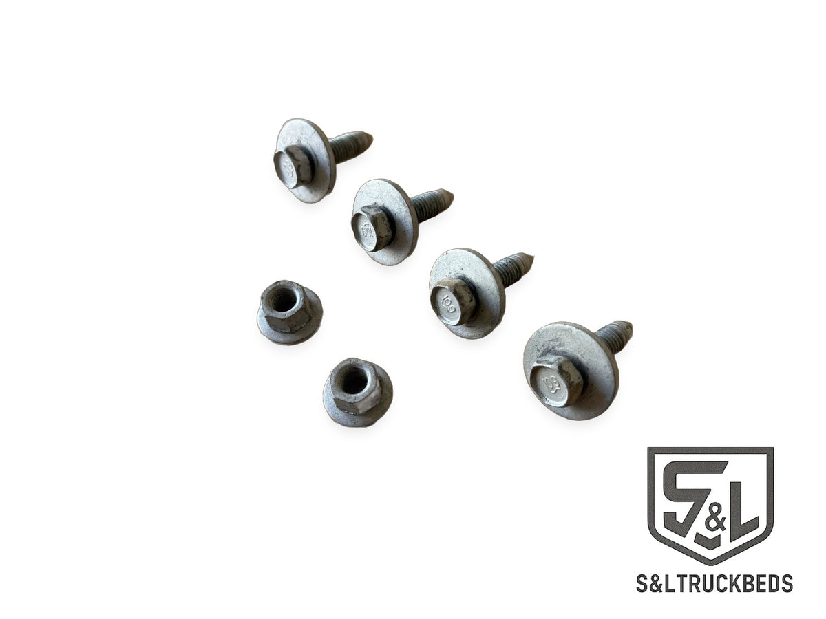 2010-2025 OEM Dodge Ram 2500/3500 Pickup Truck Rear Bumper Mounting Bolts