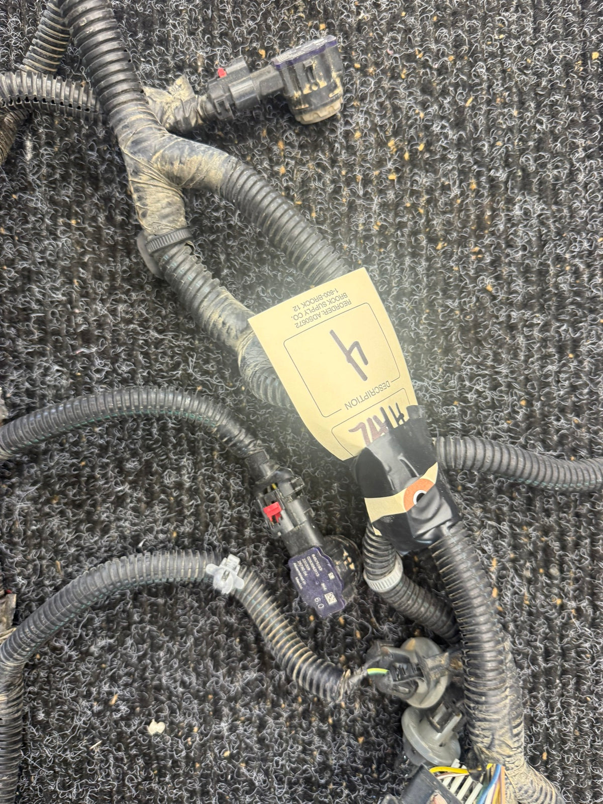 21-25 Silverado Sierra Rear Bumper Wiring Harness w/ Parking Sensors OEM