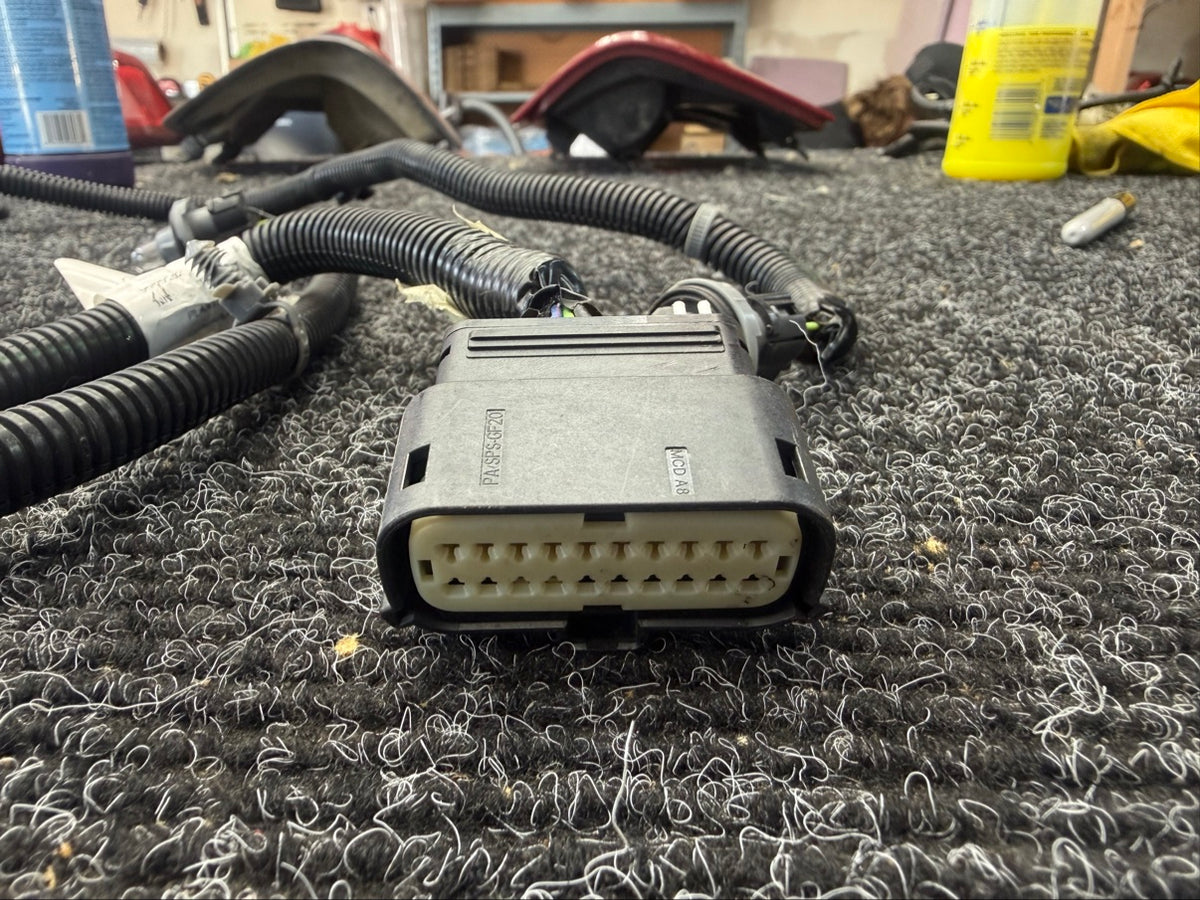2023-2025 Silverado Sierra License Plate Light Wiring Harness OEM GM2250WCA