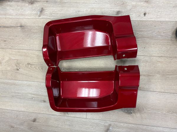 2023+ OEM Ford Rapid Red (d4) 8' Custom Painted Bed Step Trim Panel F250 F350 F450