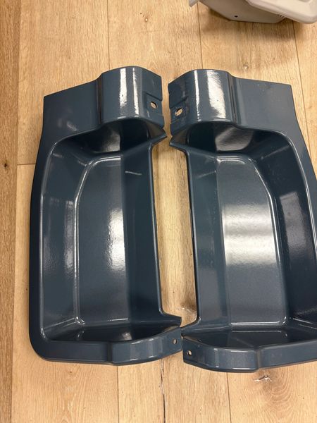 2023+ OEM Ford Azure Grey(G4) 8' Custom Painted Bed Step Trim Panel F250 F350 F450