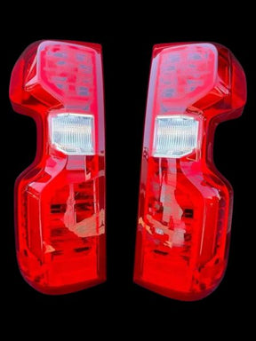 2Pcs/Pair For 2019-2023 Chevy Silverado 1500 2500HD 3500HD Rear Tail Lights Assy