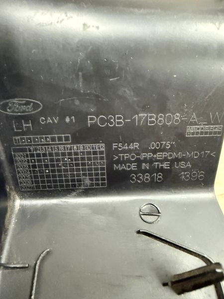 Ford F-250 F-350 2023-2024 Rear Bumper Left Driver Side Cap Cover