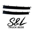 Ford Super Duty F-250 F-350 Bed-to-Cab Rubber Seal Strips | OEM Front Bed Weatherstrip Set