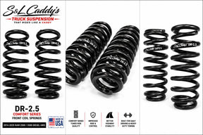 S&L Caddy's DR-2.5 Comfort Series Front Coil Springs 2014-2025 Ram 2500/3500