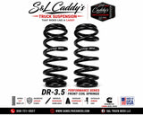 S&L Caddy's DR-3.5 Performance Series Front Coil Springs 2014-2025 Ram 2500/3500