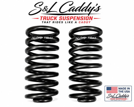 S&L Caddy’s FSD-2.5 Front Coil Springs 2005-2025 Ford F-250 F-350 Powerstroke 4WD