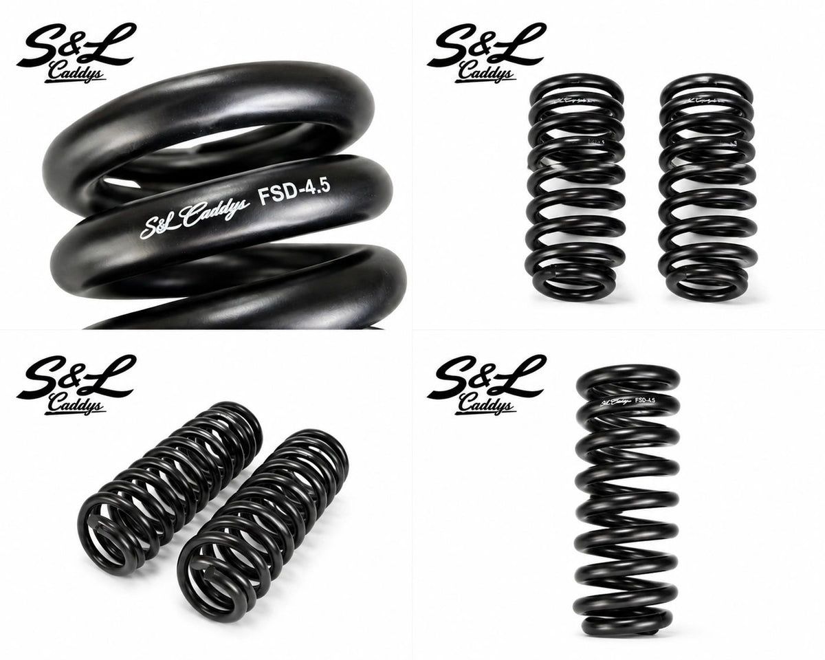 S&L Caddy’s FSD-4.5 Front Coil Springs 05-25 Ford F250 F350 Powerstroke 4WD