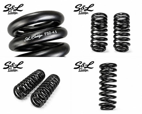 S&L Caddy’s FSD-4.5 Front Coil Springs 05-25 Ford F250 F350 Powerstroke 4WD