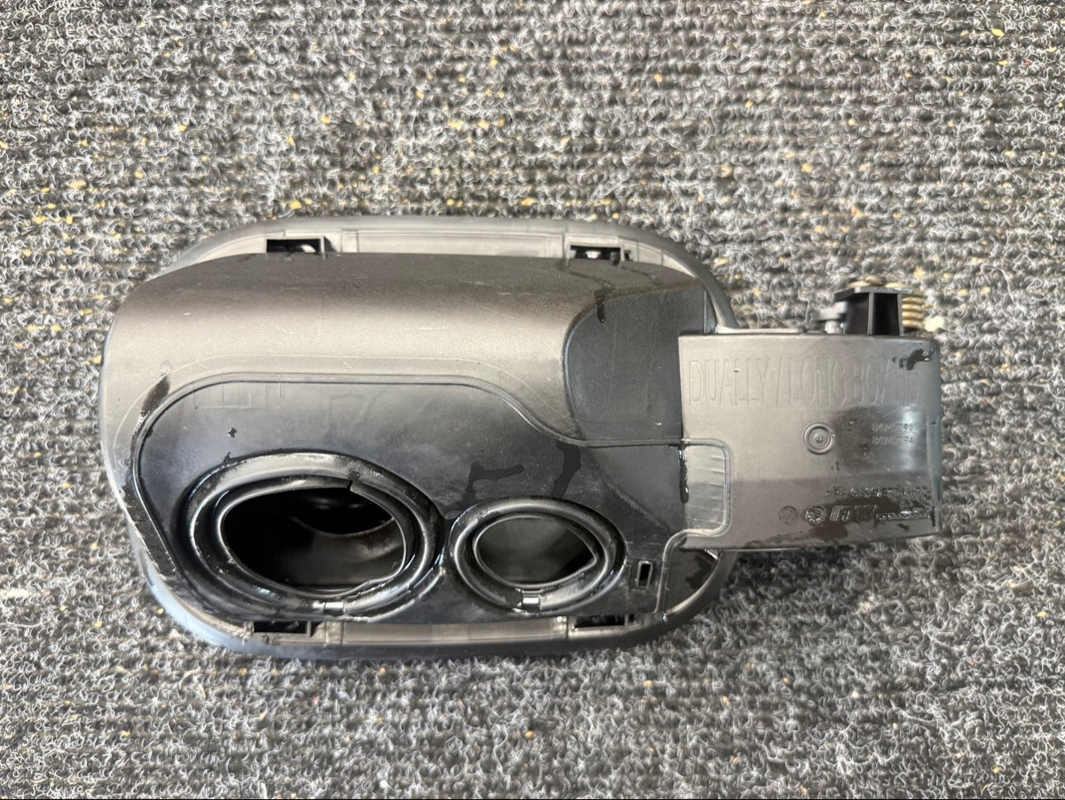 2020-2026 Chevy Silverado 2500HD 3500HD Fuel Door Iridescent Pearl Tricoat White OEM G1W