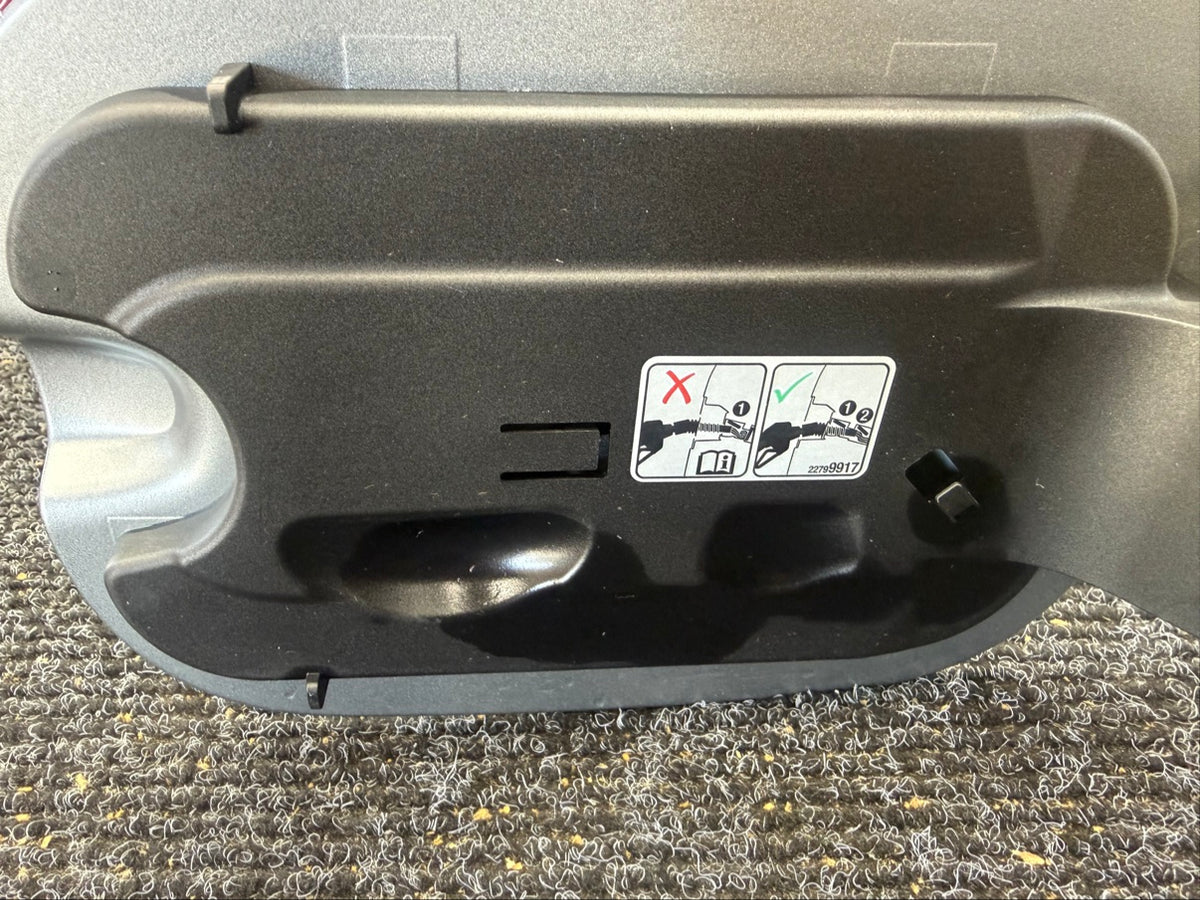 2020-2026 Chevy Silverado 2500HD 3500HD Fuel Door Sterling Gray Metallic OEM GXD