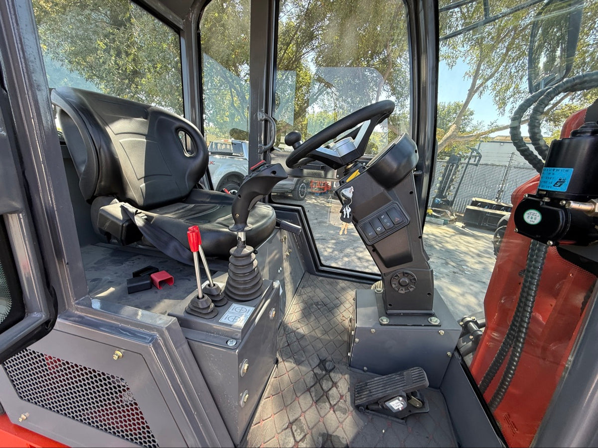 Everun EREL10 Electric Wheel Loader with Cab - 1-Ton Front Loader - 72V LiPo - Brand New