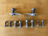2017-2025 Ford OEM F250 F350 Rear Bumper Mounting Brackets Bolts Nuts