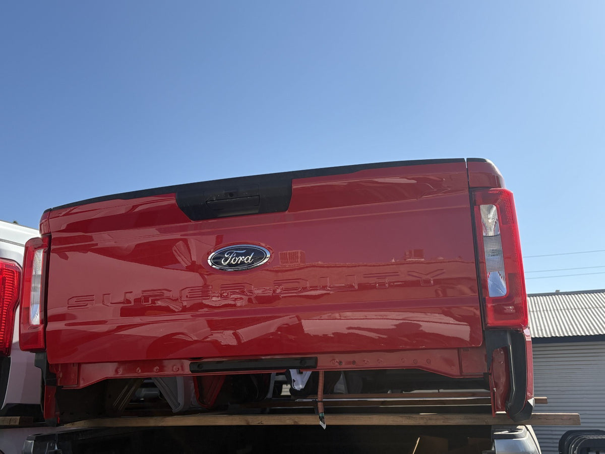 Ford F-250/F-350 2023-2024 (Race Red) Long Blank 8' Bed Box