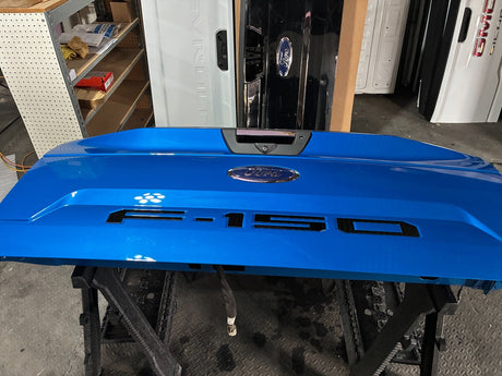 2018-2020 Ford F150 Tailgate OEM Blue w/ Step Tail Gate w/ Step Assist