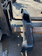 2017-2022 Ford F250 F350 Rear Bumper Black OEM w/ Step Pad No Sensor Holes SD