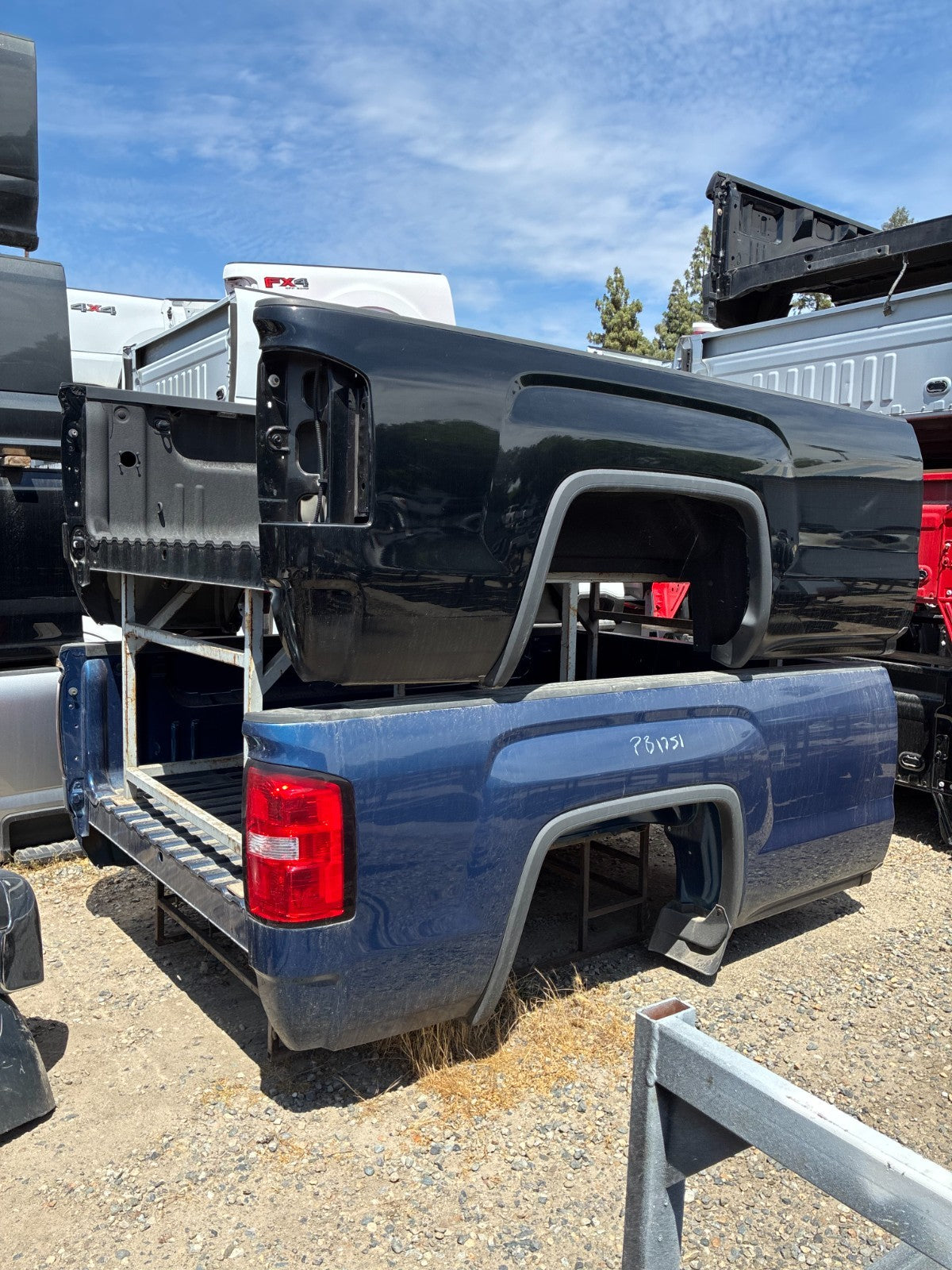 14-19 GMC SIERRA 8’ Long Bed PICKUP BOX, BARE BED ONLY
