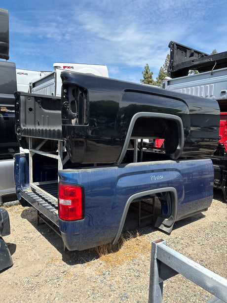 14-19 GMC SIERRA 8’ Long Bed PICKUP BOX, BARE BED ONLY