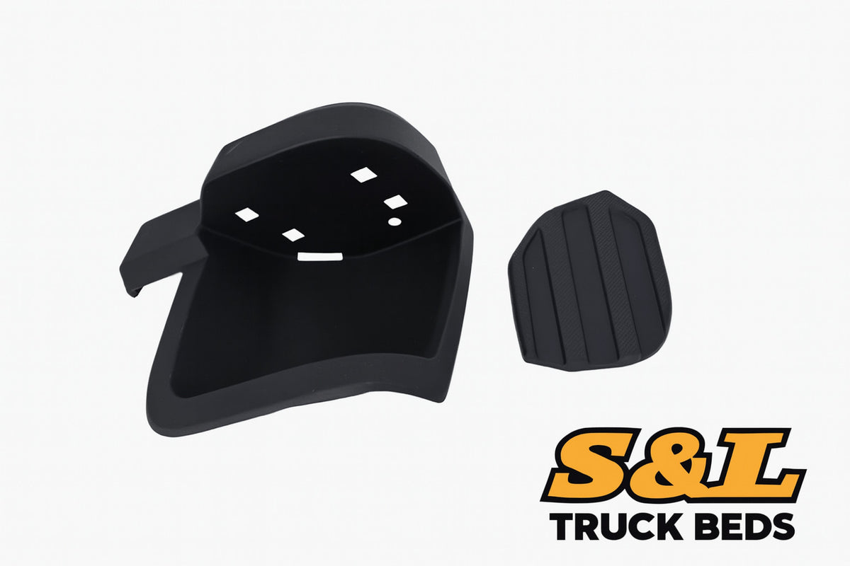 OEM 2023–2025 Ford F250 350 450 Super Duty Right Rear Bumper Step Pad Trim Panel