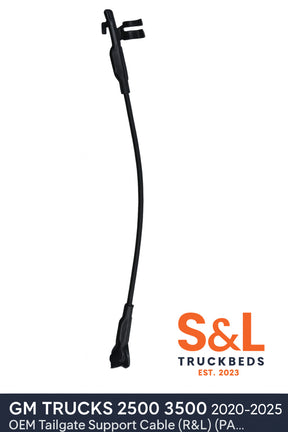 GM 2500 Tailgate Support Cable RH | OEM 2020–2025 Silverado Sierra Right Cable