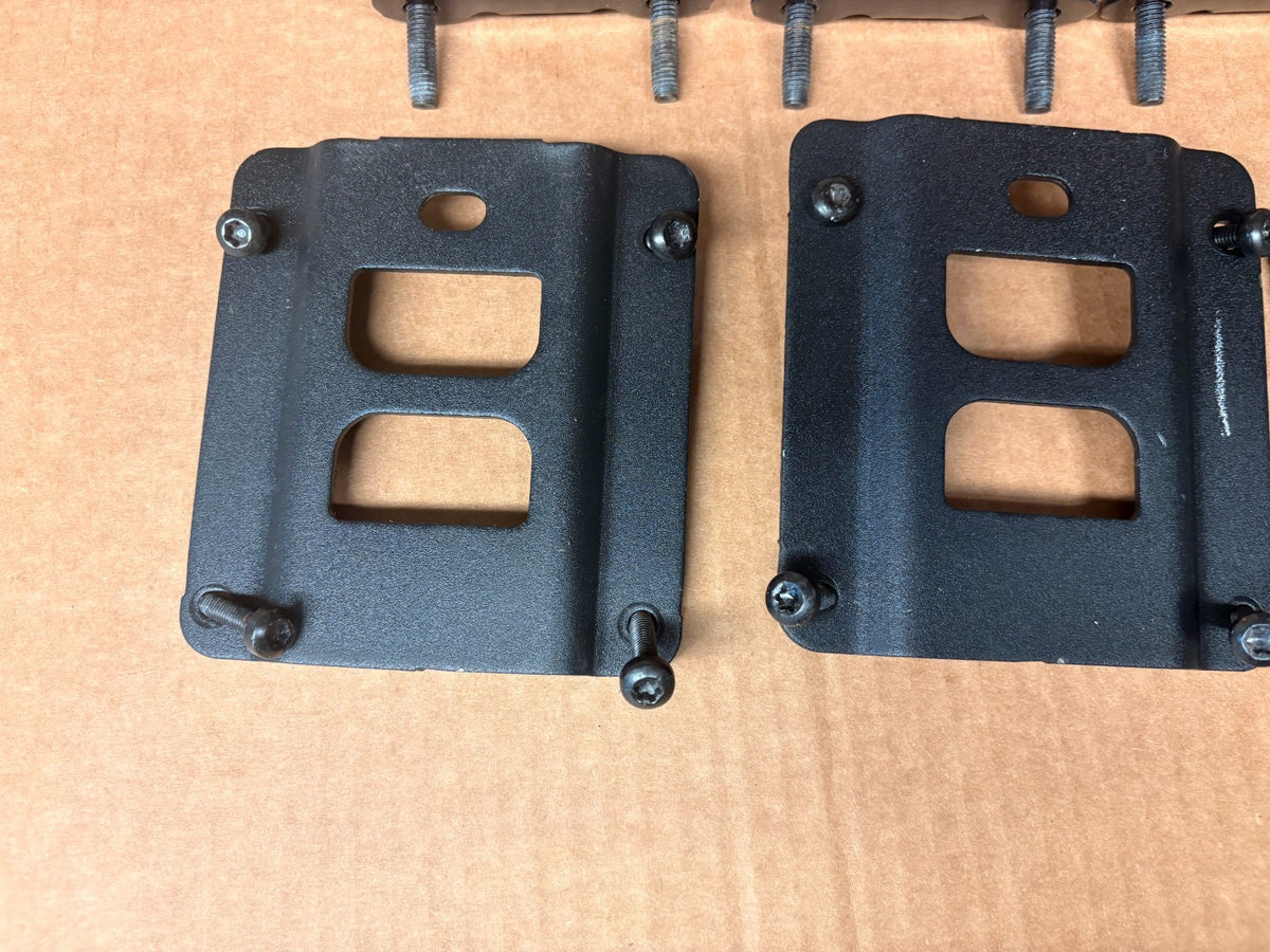 OEM Ford RC3B-99280K20-AA Bed Tie Down Bracket Cleats Set of 4 F250 F350 15-25