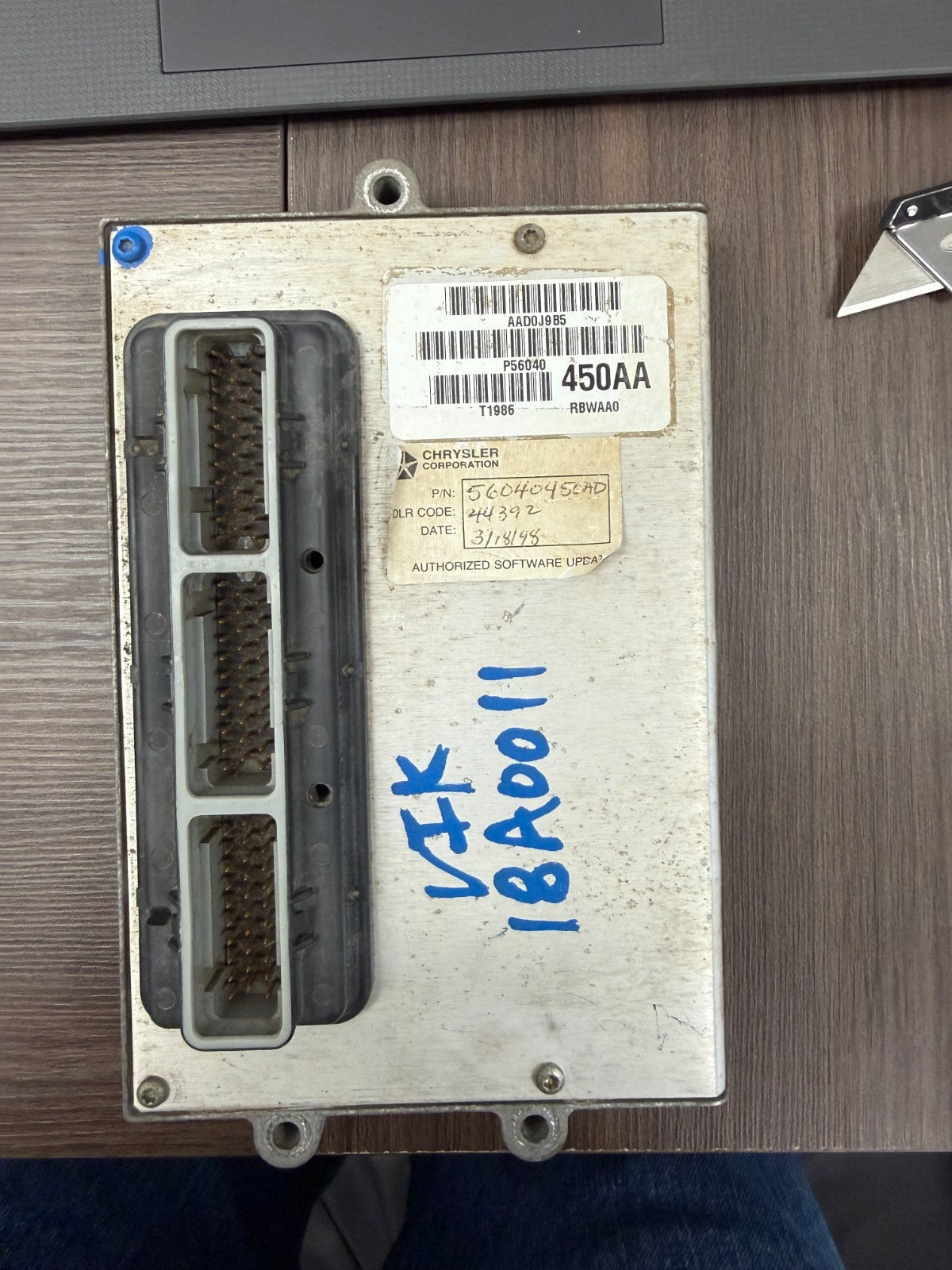 1998 Dodge Ram 2500 3500 8.0L V10 ECM ECU PCM 56040450AD Engine Computer OEM