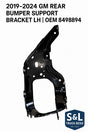 2020–2024 GM Rear Bumper Impact Bar Bracket LH | OEM 84988894 | Silverado Sierra