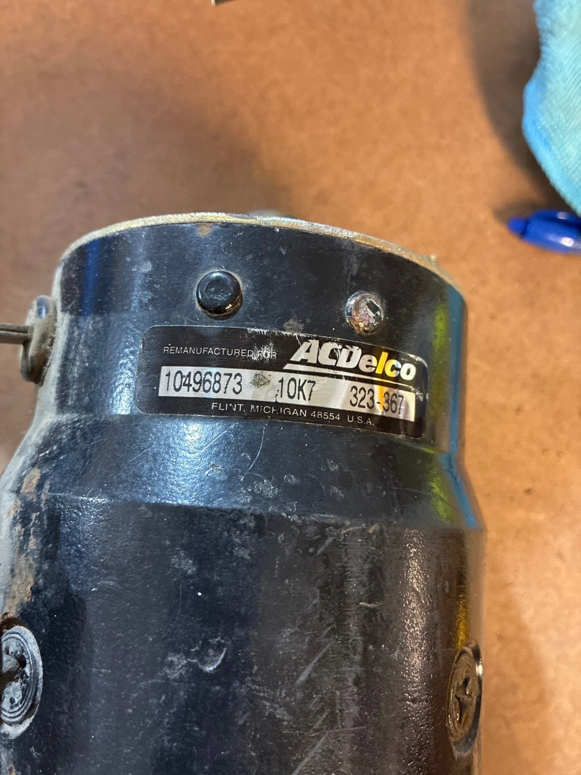 ACDelco 323-367 Reman Starter GM 10496873 Chevy GMC 4.3 5.0 5.7 7.4 454 Used