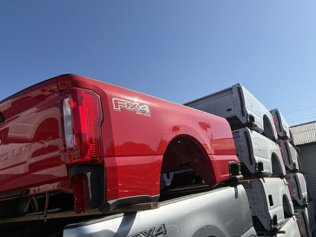 Ford F-250/F-350 2023-2024 (Race Red) Long Blank 8' Bed Box