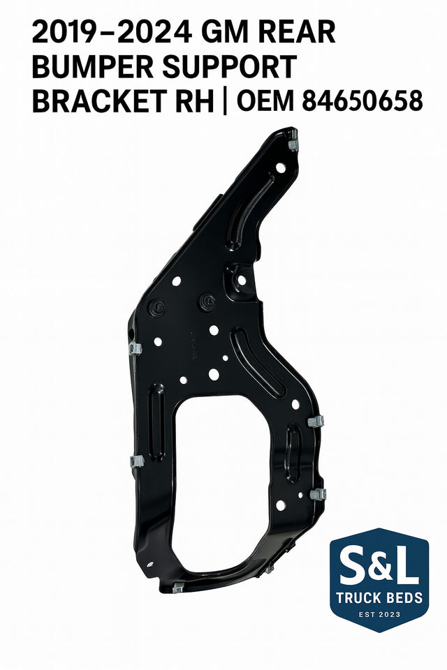 2020–2024 GM Rear Bumper Impact Bar Bracket RH | OEM 84988895 | Silverado Sierra