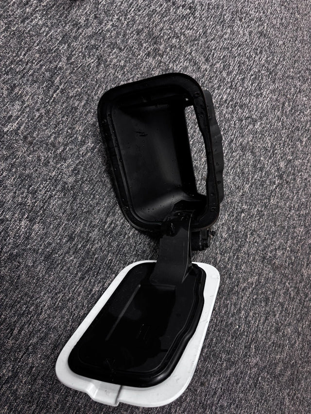 2023–2025 Ford Super Duty Fuel Filler Door White OEM F-250/F-350/F-450 Gas Cap Cover