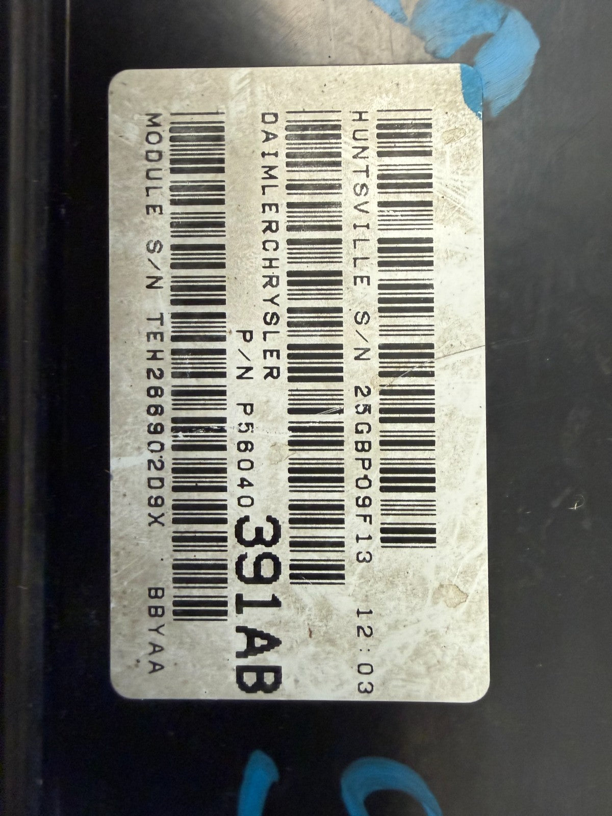 1999 Dodge Ram Van 1500 2500 3500 5.9L V8 ECU ECM PCM OEM P56040391AB