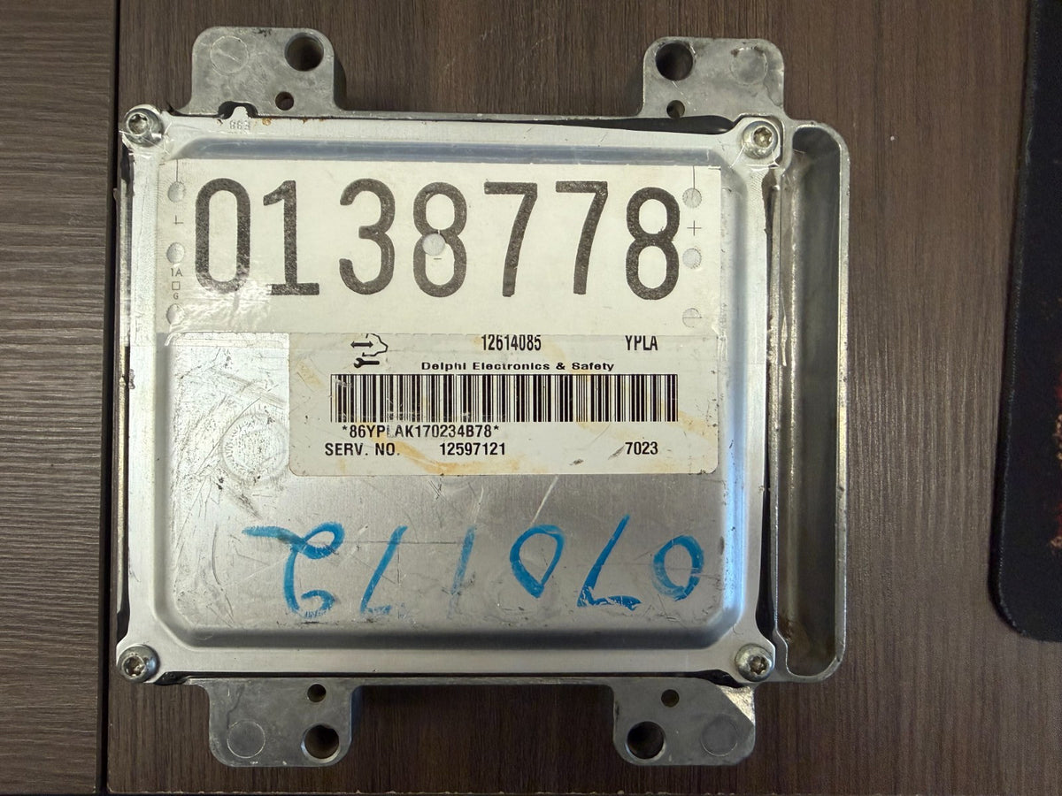 OEM Chevrolet GMC Engine Computer ECM ECU PCM 12614085 YPLA Delphi Module