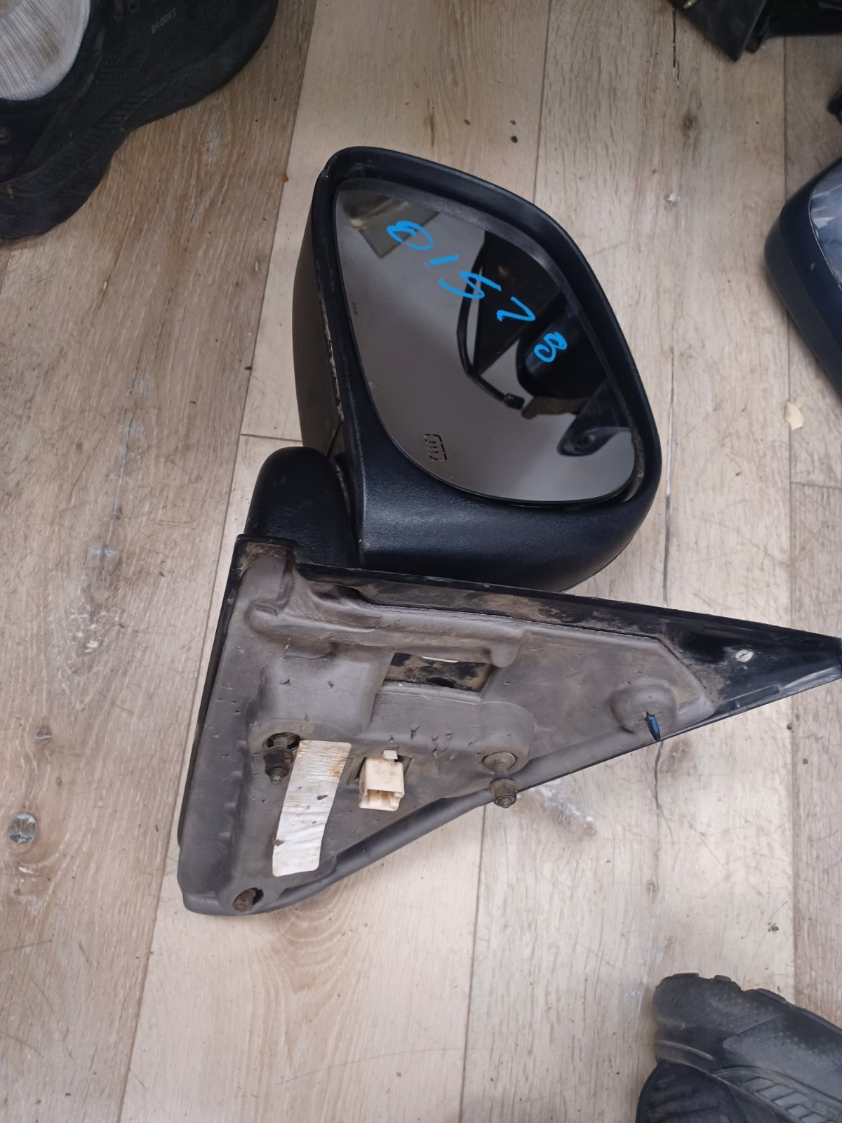 OEM 2002-2008 Dodge Ram 1500 LH Driver Side Mirror Assembly Black Power