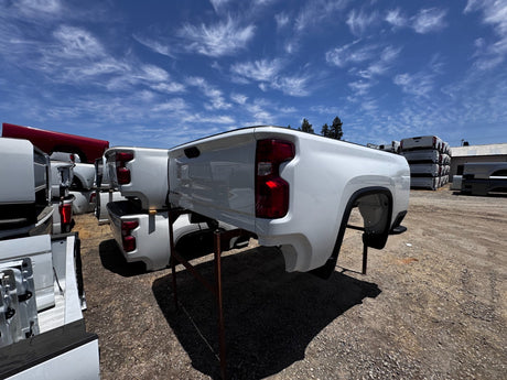 Chevy Silverado 2500/3500 6'6" Short Bed 2020-2024 White Box New Takeoff