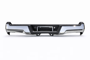 2017-2022 Ford F250 F350 Rear Bumper Chrome OEM w/ Step Pad No Sensor Holes SD