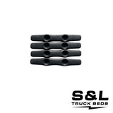 2019-2022 RAM 2500 Bed Cargo Tie Down Hooks OEM Set of 4 Truck Bed Hooks